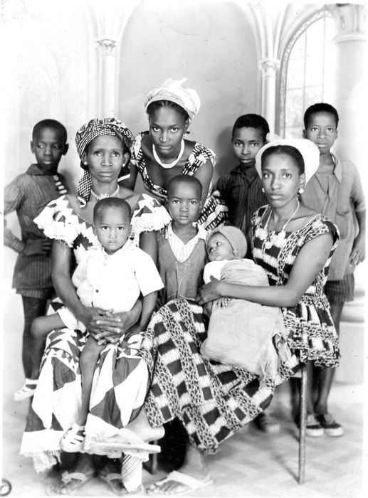 Neenan Kadidiatou et famille. 1957