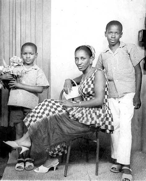 Mariama Kesso Bah et freres  en 1958